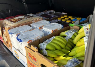 Food items bought by Shore Leave Solutions LLC for seafarer clients in cristi corpus